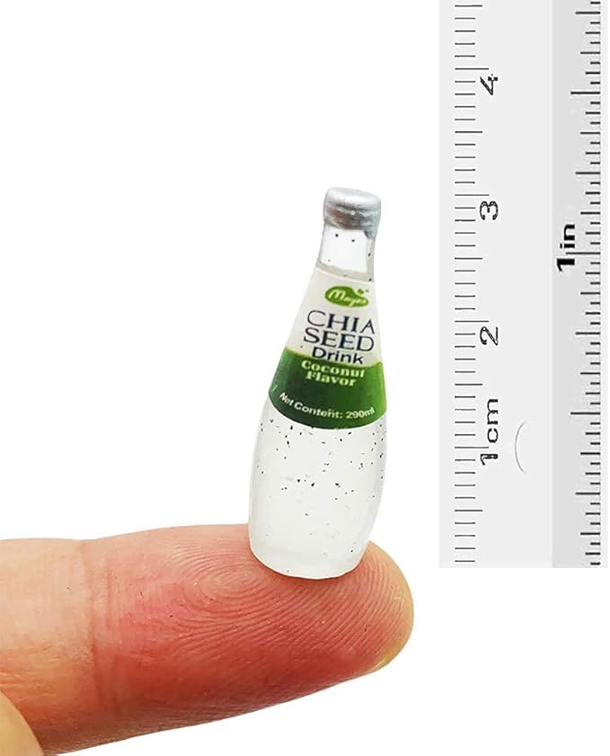 Dollhouse Kitchen Accessories Food 1 12 Scale Kitchenware Miniature Beverage Drinks Bottles Table Decoration Accessories