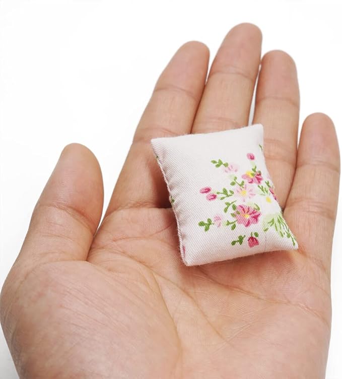 Odoria 1/12 Miniature Couch Sofa Dollhouse Furniture Accessories, Pink