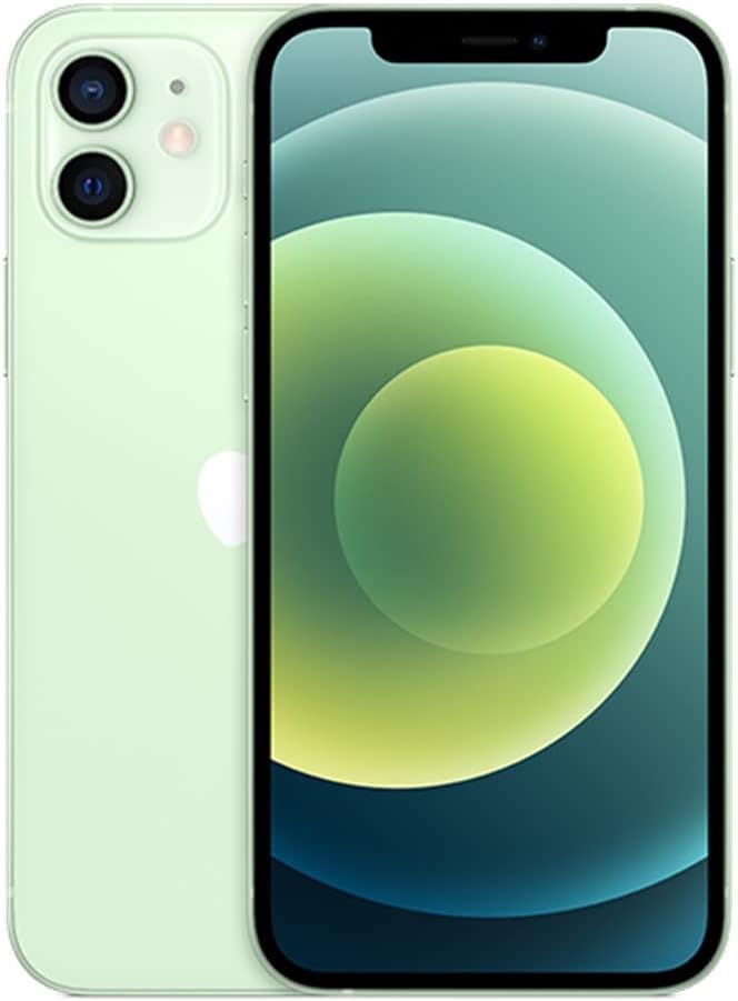 Apple iPhone 12, 256GB, Green - Fully Unlocked (Renewed)