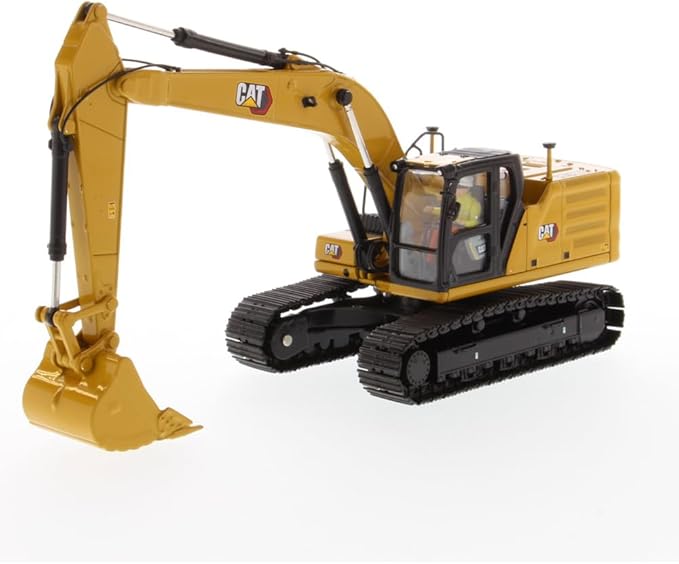 Diecast Masters 1:50 Caterpillar 330 Next Generation Hydraulic Excavator | High Line Series Cat Trucks & Construction Equipment Scale Model Collectible 85585