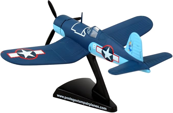Daron Worldwide Trading F4U Corsair VMF-22 Vehicle, Blue
