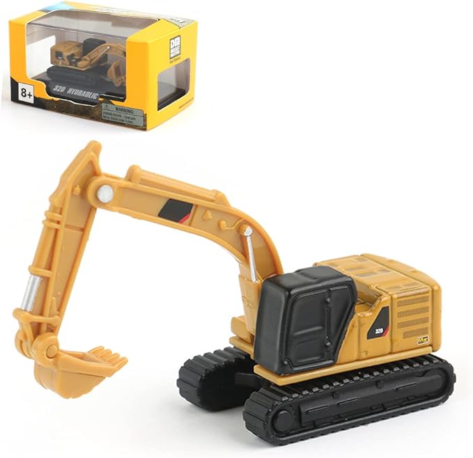 EROCK 1:160 N Scale Alloy Construction Vehicles - 1 Pcs, Die Cast Mini Construction Truck Toys, Engineering Vehicle Model for N Scale Railroad, Train Set, Collection, Age 8+