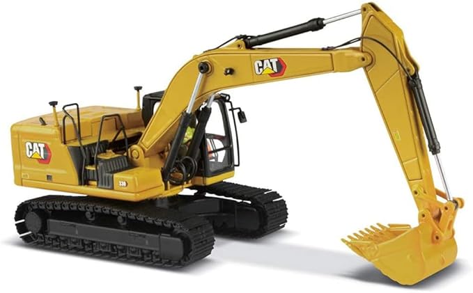 Diecast Masters 1:50 Caterpillar 330 Next Generation Hydraulic Excavator | High Line Series Cat Trucks & Construction Equipment Scale Model Collectible 85585
