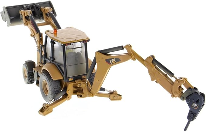 Diecast Masters 1:50 Cat 420F2 IT Weathered Backhoe Loader