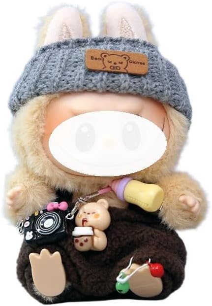 Clothes for LABUBU Doll (NO Doll),Outfit for LABUBU,Clothes Set for LABUBU Dress Up,Accessories for LABUBU (G)