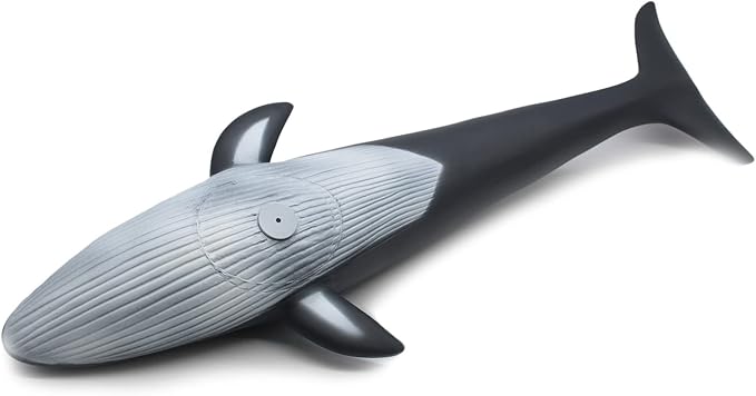 SmilerSmile Simulated Ocean Big Animal, One pc 15Inch Soft Filled Rubber Sea Educational Toys (Blue Whale)
