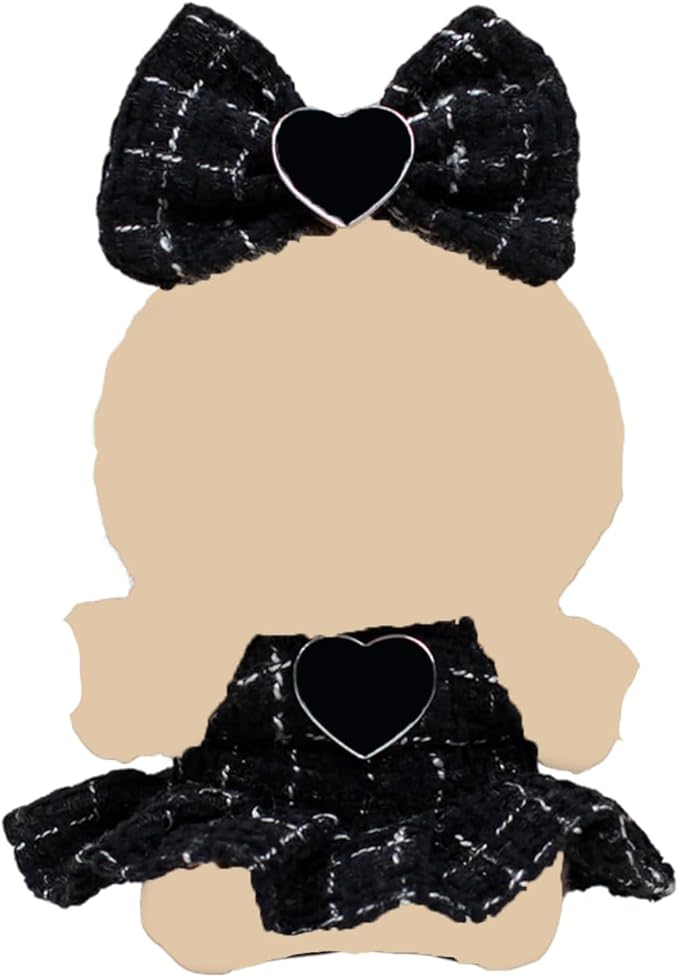 lububu Black Dress - lububu Clothes - lububu Outfit Accessories, Luxury lububu Clothes & Style Bundle,Gifts for lububu Lovers(Style-A)