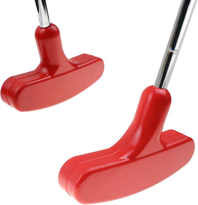 Crestgolf 6pcs Two Way Junior Golf Putter Kids Putter Both Left and Right Handed Easily Use 5 Sizes for Ages 3-5 6-8 9-12 13-15 Adult