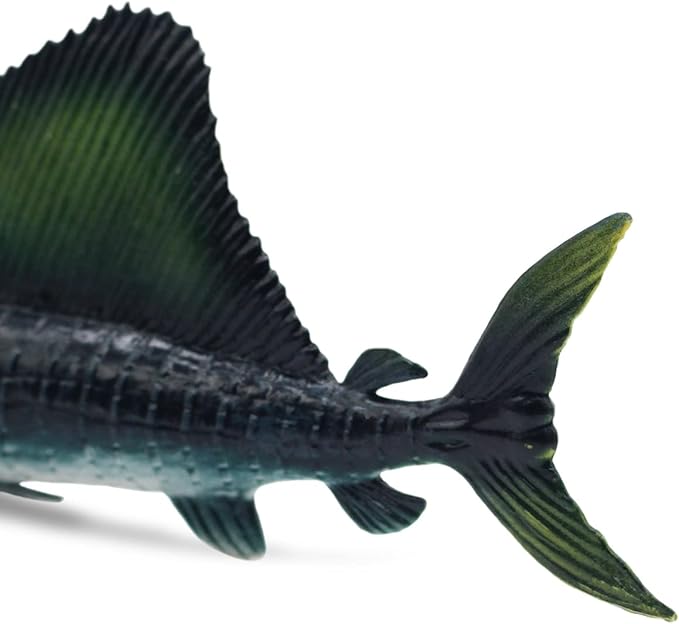 SmilerSmile Solid Sea Animals Educational Toys,Simulation Ocean Shark Sea Creature Toy for Toddlers Kids (Sailfish)