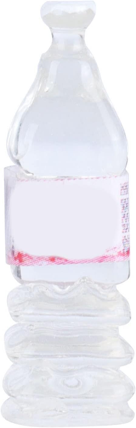 Aoaoy Miniature Water Bottle Set, 40pcs 4 Styles Dollhouse Drinking Accessories, for Doll House Decoration
