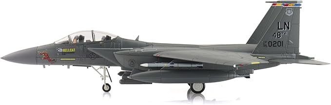 Hobby Master | 1:72 Scale Diecast Military Aircraft Replica | F-15E Hellcat 96-0201, 494th FS, 48th FW, RAF Lakenheath, 2024 | Model HA4549
