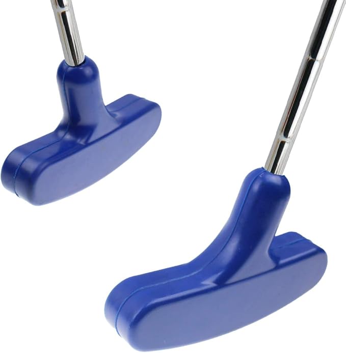 Crestgolf 6pcs Two Way Junior Golf Putter Kids Putter Both Left and Right Handed Easily Use 5 Sizes for Ages 3-5 6-8 9-12 13-15 Adult