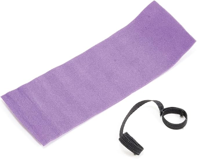 International Miniatures by Classics Dollhouse Miniature Purple Yoga Mat Exercise Fitness with Carrying Strap