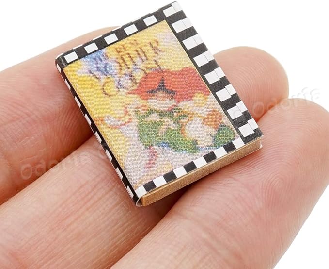 Odoria 1/12 Miniature Books 6Pcs Dollhouse Decoration Accessories