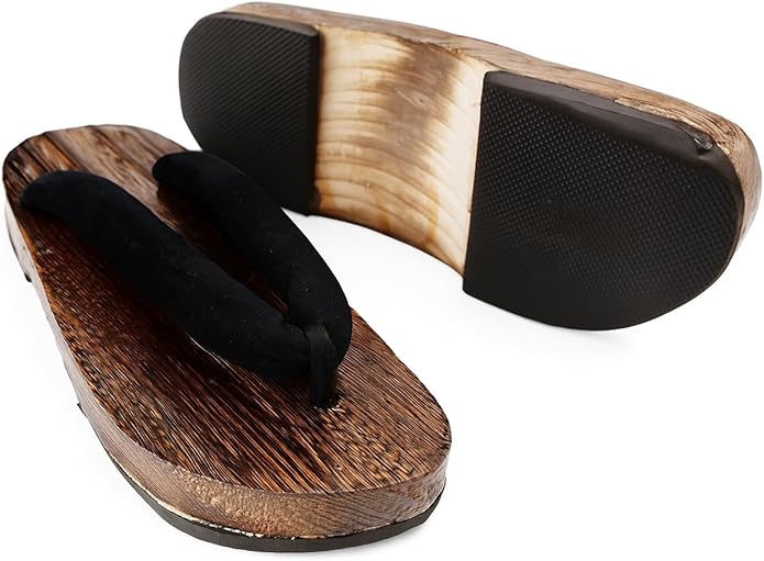 Cutey May Japanese Wooden Clogs Geta Slippers