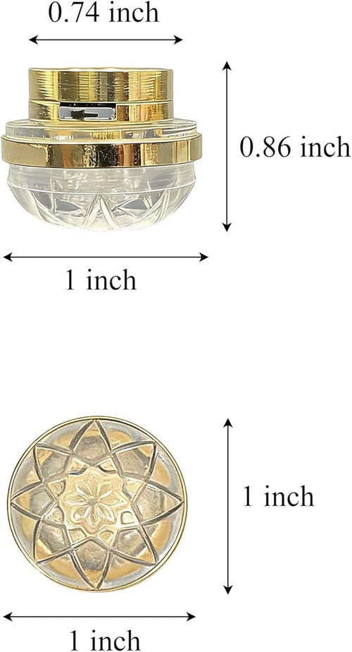 2 pcs 1:12 Scale Miniature Dollhouse Ceiling Lights, Mini Gold Led Battery Operated for Doll House Decoration Accessories