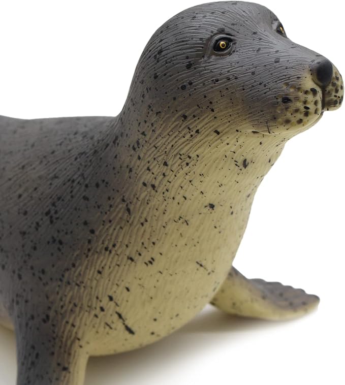 SmilerSmile Simulated Ocean Big Animal, One pc 15Inch Soft Filled Rubber Sea Educational Toys (sea Dogs)