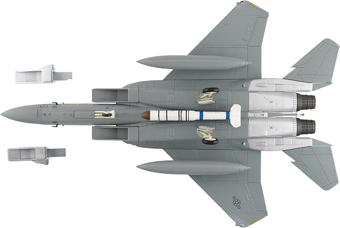 Hobby Master | 1:72 Scale Diecast Military Aircraft Replica | F-15A Eagle 76-0111, 318th FIS, USAF (with ASM-135 Missile) | Model HA4544