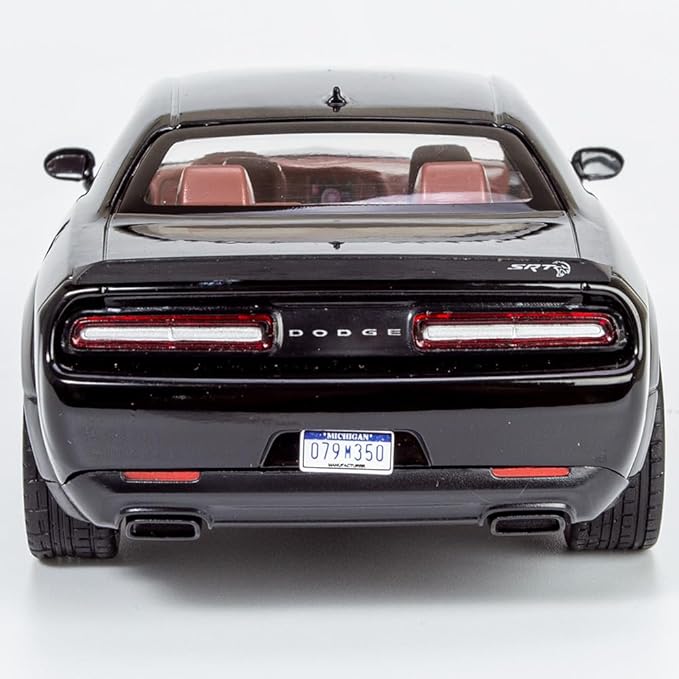 All Star Toys 2018 Challenger SRT Hellcat Widebody Black with Red Interior 1/24 Diecast Model Motormax 79350 Exclusive Edition