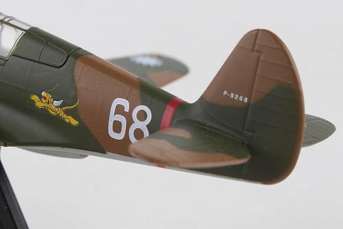 Daron Worldwide Trading P-40 Warhawk Hell's Angels 1:90 Vehicle, Brown , Black, Medium