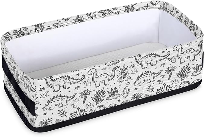 Animal Dinosaurs Bathroom Storage Baskets Waterproof Bathroom Counter Organizer Decorative Toilet Paper Storage Basket for Organizing for Bathroom Living Room Decor