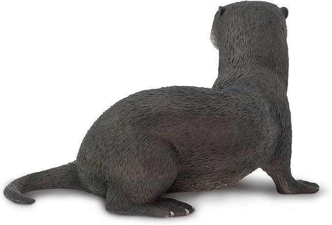 Safari Ltd. River Otter Figurine - Lifelike 5.5" Animal Figure - Educational Toy for Boys, Girls, and Kids Ages 3+