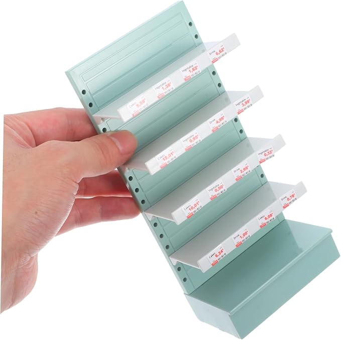 Milisten Mini House Rack Miniature Display Shelf for Dollhouse Decoration Material Toy Storage Organizer for Collecting Scene Setup Mini Supermarket Room Decor