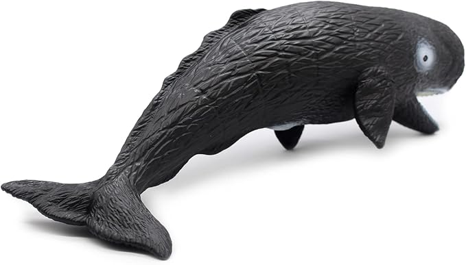 SmilerSmile Simulated Ocean Big Animal, One pc 15Inch Soft Filled Rubber Sea Educational Toys (Sperm Whale)