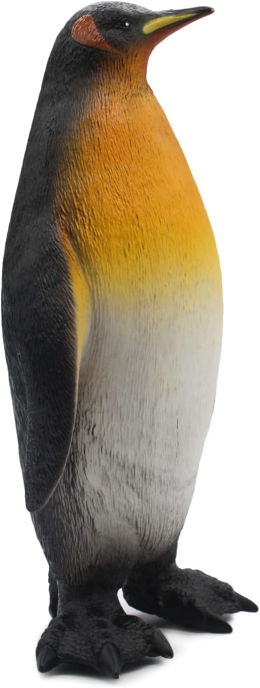 SmilerSmile Simulated Ocean Big Animal, One pc 15Inch Soft Filled Rubber Sea Educational Toys (Penguin)
