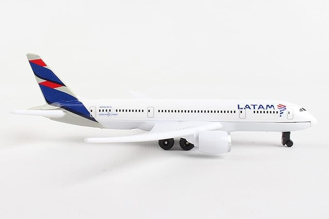 Daron Toy Airplane – Latam – Die-Cast Metal Model Airplane Toy with Plastic Parts for Kids Ages 3+