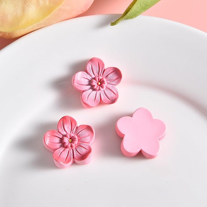 Cayway 13 PCS Mini Resin Flowers, Micro Landscape Miniature Flower, Mini Accessories Flowers for DIY Art Crafts, Zen Garden, Micro Landscaping Decoration