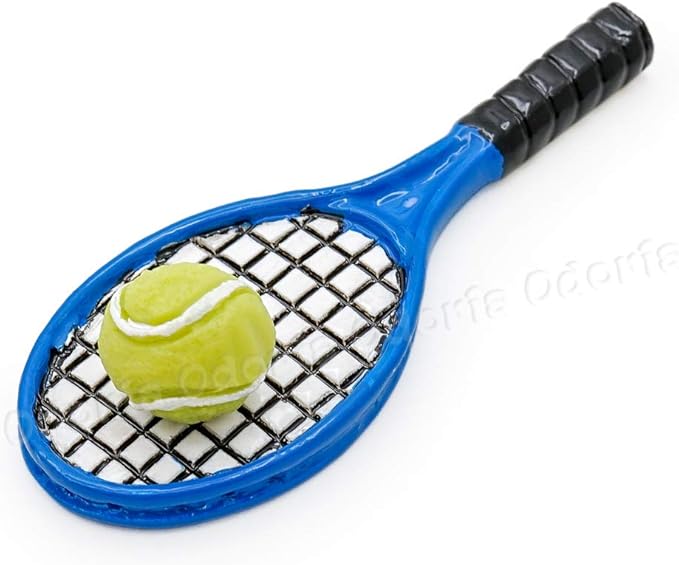 Odoria 1/12 Miniature Tennis Racket Racquet Dollhouse Accessories
