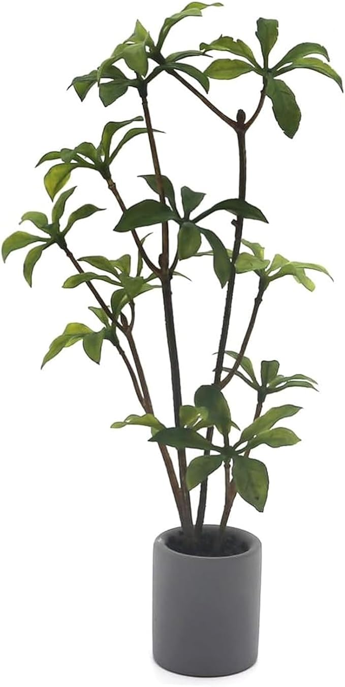 1:12 Dollhouse Accessories, Miniature Potted Plants Artificial Tiny Greenery,Miniature Plant Model for Dollhouse Decoration, DIY Handicrafts