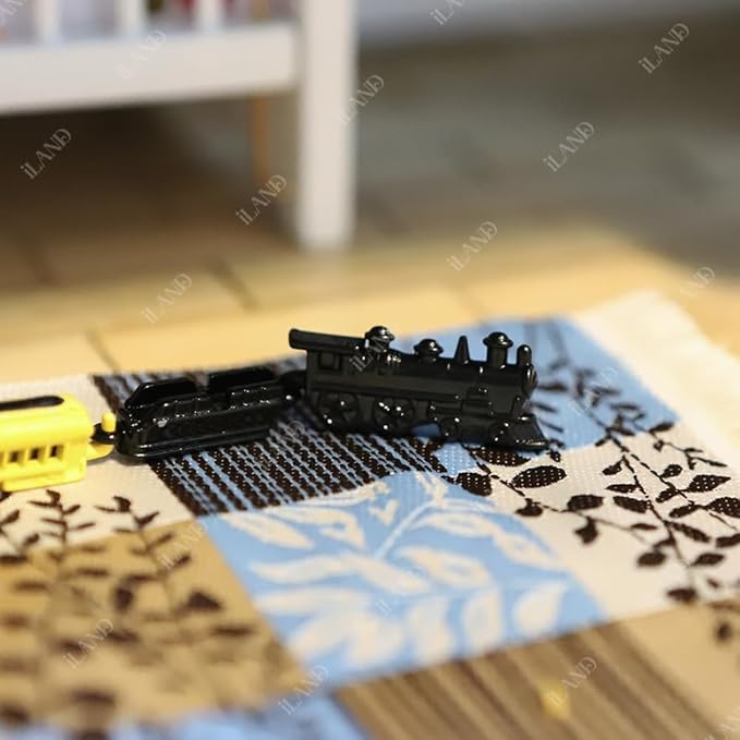 iLAND Miniature Dollhouse Furniture and Accessories for Dollhouse Nursery on 1/12 Scale (Lovely 14pcs)
