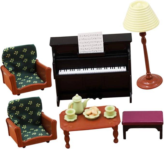 Milisten 1set Delicate Miniature Model of Realistic Doll Furniture for Mini House Accessory Multi-Purpose Decor for Projects and Miniature Life Scenes Compact Design and Smooth Finish