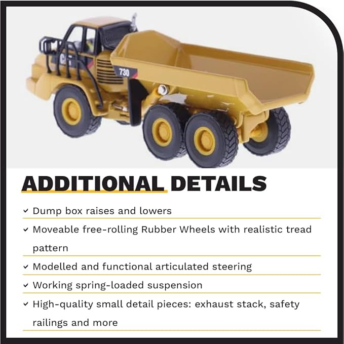 Caterpillar 730 Articulated Truck HO Series Vehicle