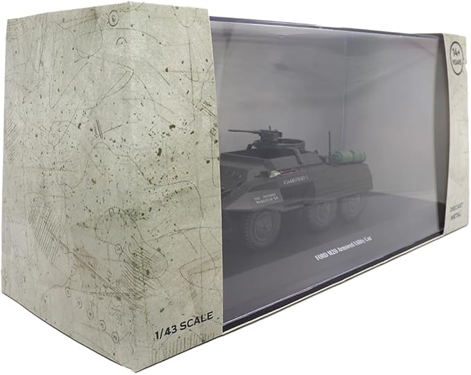 1:43 Scale Ford M20 Armored Utility Car - Militaria Diecast by Motorcity Classics