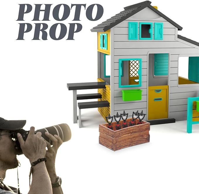 BESPORTBLE 12pcs Miniature Dollhouse Crates Realistic Storage Boxes for Scene Decoration Craft Projects and Photography Props for Mini House Layouts and