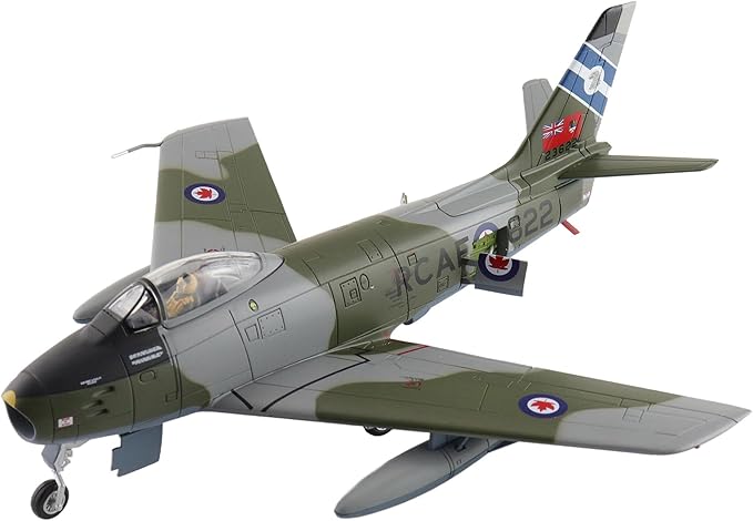 Hobby Master | 1:72 Scale Diecast Military Aircraft Replica | Sabre Mk. 6 23622, 430 Squadron, RCAF, 1950s | Model HA4326