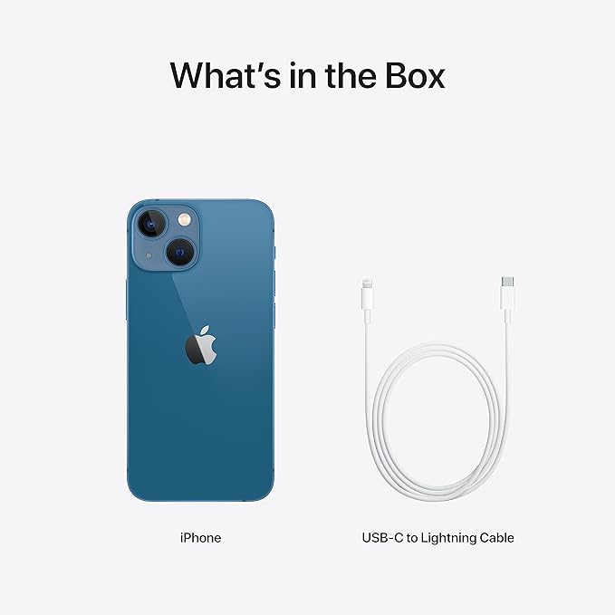 Apple iPhone 13 Mini, 256GB, Blue - Unlocked (Renewed Premium)
