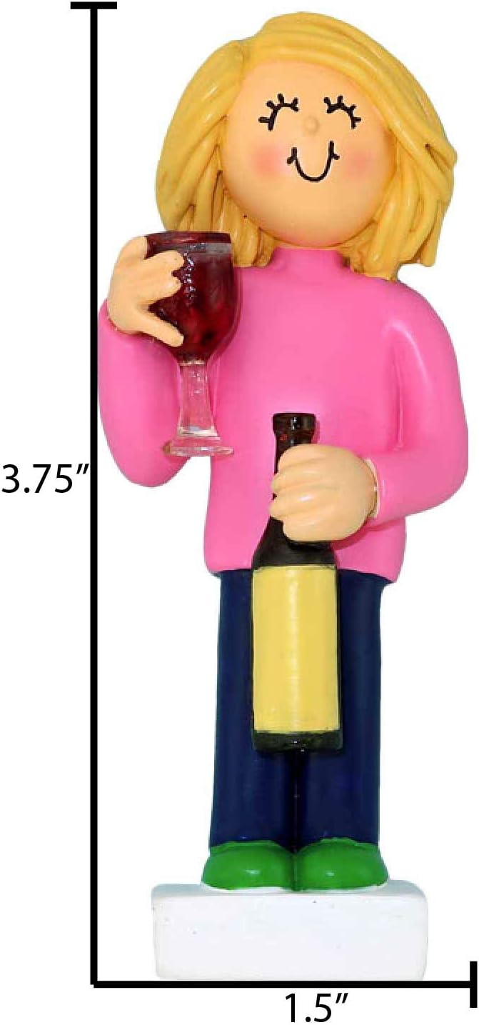Personalized Alcohol Ornament 2025 - Wine Ornaments Drinkable Christmas Ornaments Wine Bottle Girl Lover Themed Liquor Shot Glass for Christmas Tree
