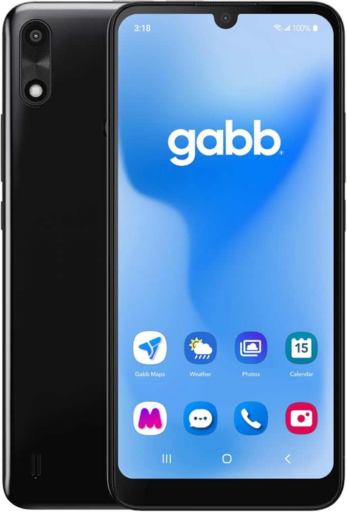 Gabb Phone 4: The Perfect First Phone for Kids - Safe Apps, No Social Media/Internet Browser, GPS Tracking, Parental Controls, Talk & Text, 30 Activation Fee