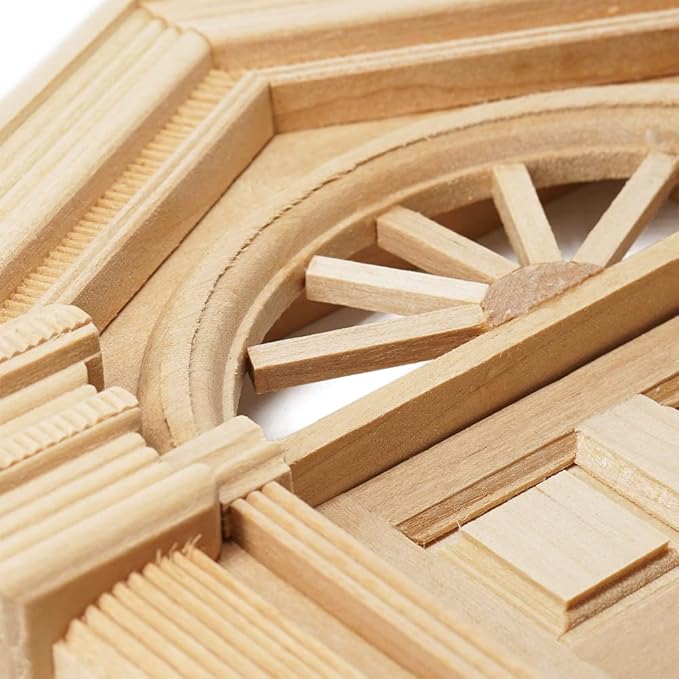 Odoria 1/12 Miniature Door Dollhouse Furniture Accessories