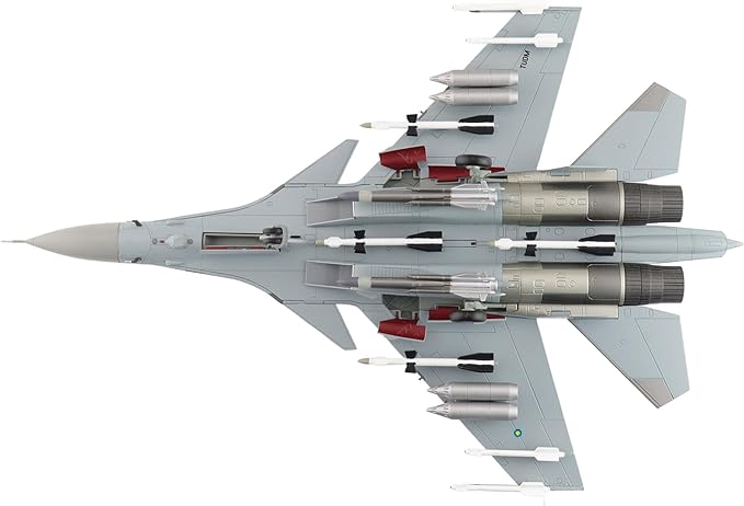 Hobby Master | 1:72 Scale Diecast Military Aircraft Replica | Su-30MKM M52-14, TUDM, Lima 2013 | Model HA9508