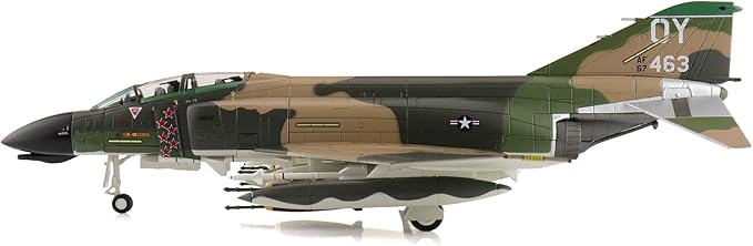 Hobby Master | 1:72 Scale Diecast Military Aircraft Replica | F-4D Phantom II MIG Killer 66-7463, 665th TFS, 432nd TRW, Thailand, Oct 1972 | Model HA19073