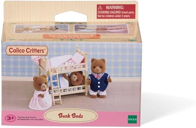 Calico Critters, Doll House Furniture and Décor, Bunk Beds