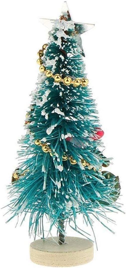 1:12 Scale Miniature Christmas Tree for Dollhouse, Small Holiday Scene Model for Party & Decoration