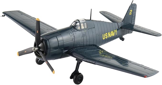 Hobby Master | 1:72 Scale Diecast Military Aircraft Replica | F6F-5 "Blue Angels No.2 Airplane, US Navy, 1946 | Model HA1120