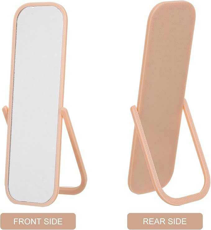 DOITOOL Mini Dollhouse Standing Mirror: 1:12 Scale Full-Length Pretend Play Mirror for Kids DIY Miniature Dollhouse Furniture Bedroom Decor