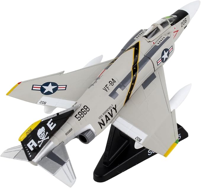 Daron Postage Stamp F4 Phantom II 1/155 Jolly Rogers VFA-84